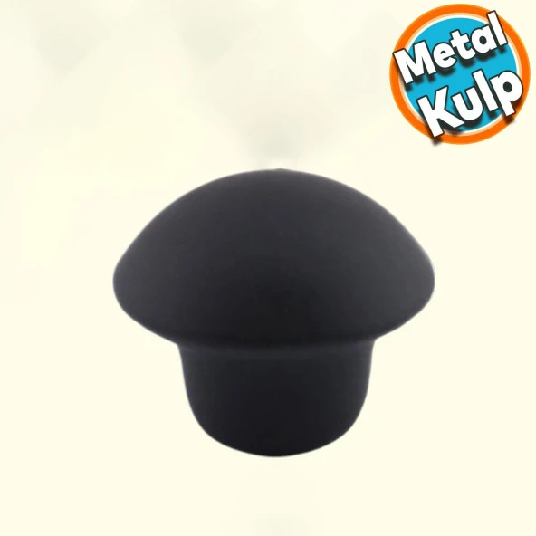 Düğme Kulp Dolap Mobilya Mutfak Dolabı Çekmece Dolap Kapak Kulpu Kulbu Metal Kulp Siyah ürün görseli 1