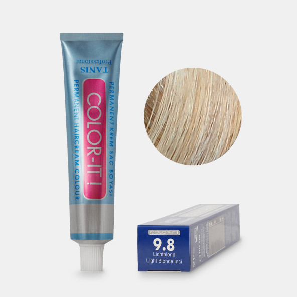 Kalıcı Saç Boyası COLOR-IT 9.8 Açık Sarışın ürün görseli 1