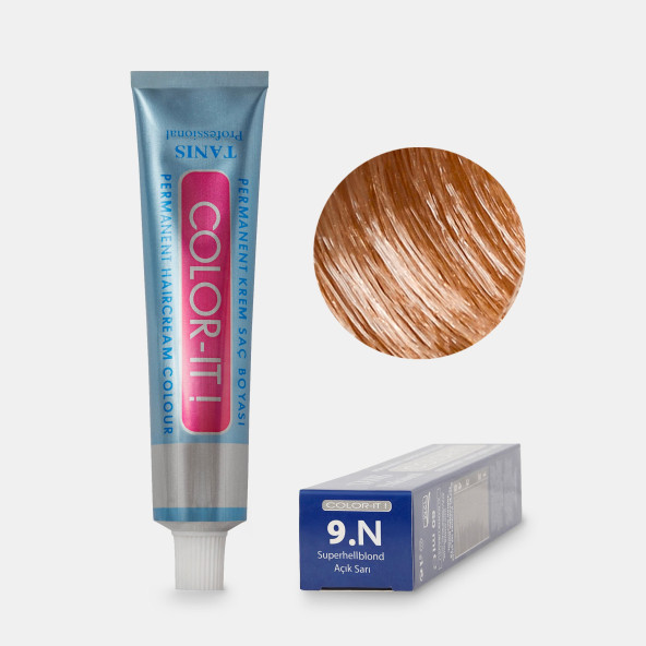 Kalıcı Saç Boyası COLOR-IT 9.N Açık Sarı ürün görseli 1