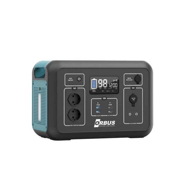 Orbus 1200 W Taşınabilir Güç Kaynağı ürün görseli 1