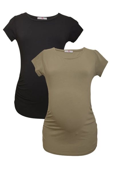LuvmaBelly MYRA2009_2012 Hamile tshirt seti ürün görseli 1