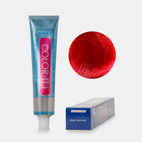 Kalıcı Saç Boyası COLOR-IT Alev Kırmızı ürün görseli 1