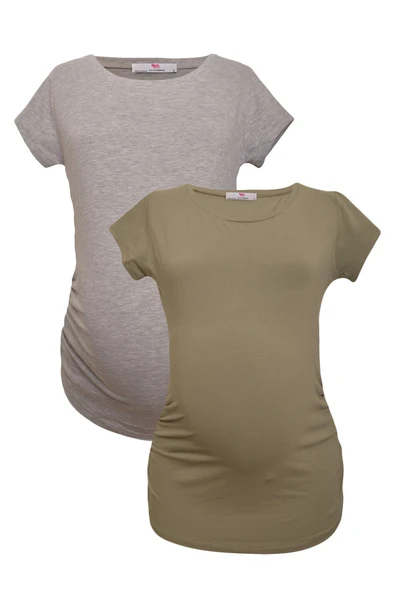 LuvmaBelly MYRA2017_2012 Hamile tshirt seti ürün görseli 1