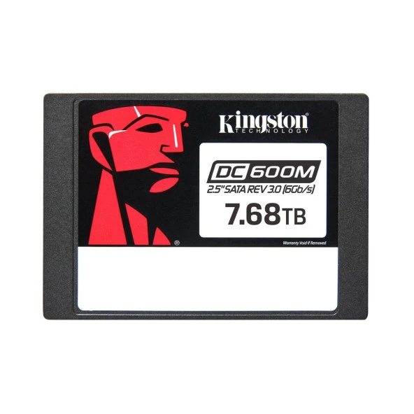 Kingston DC600M 2.5 inç 7680GB SATA III 2.5"