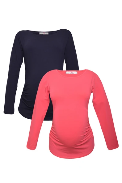 LuvmaBelly MYRA2302_2305 Hamile tshirt seti ürün görseli 1