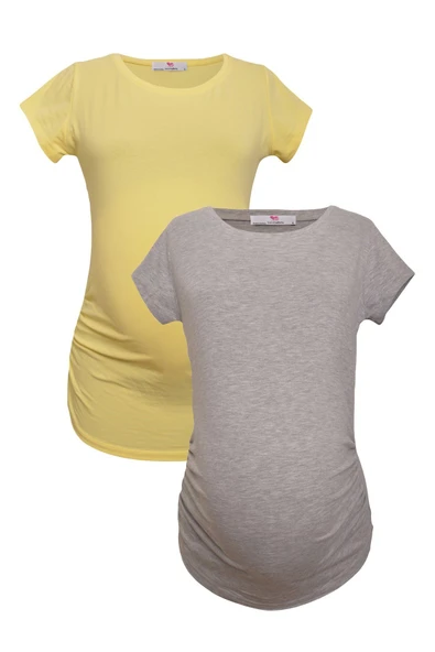 LuvmaBelly MYRA2017_2015 Hamile tshirt seti ürün görseli 1