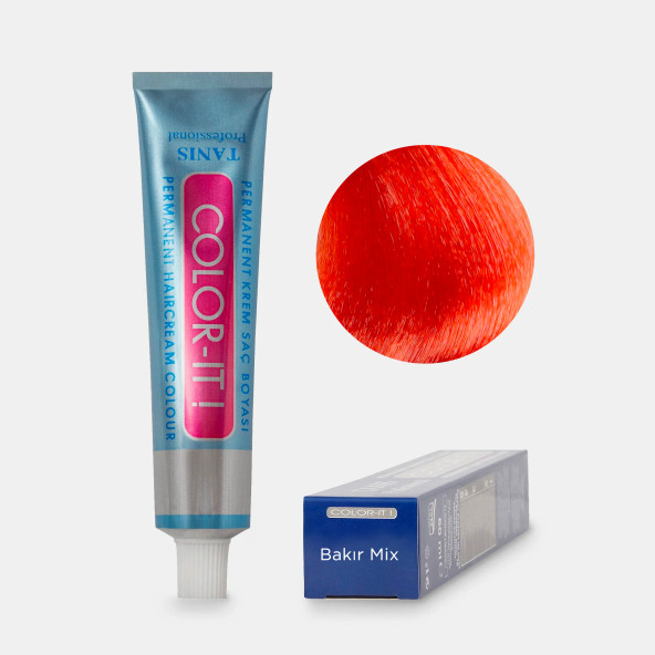 Kalıcı Saç Boyası COLOR-IT Bakır Mix ürün görseli 1
