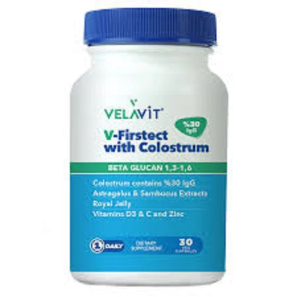 Velavit V-Firstect With Colostrum 30 Tablet ürün görseli 1