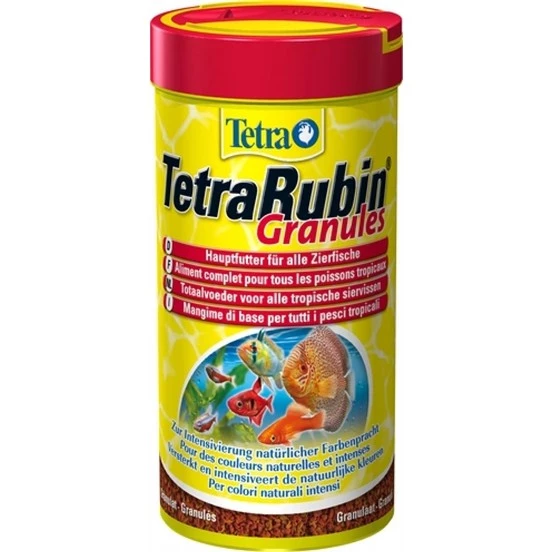 Tetra Rubin Granules 250ml Skt: 11/2027 Orjinal Kutusunda Balık Yemi ürün görseli 1