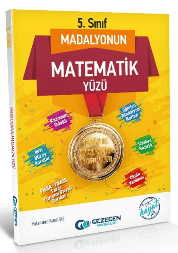 Gezegen Yayınları 5. Sınıf Madalyonun Matematik Yüzü ürün görseli 1