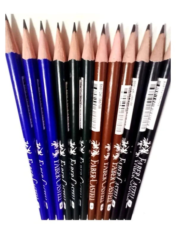 Faber Castell Kurşun Kalem Şövale - 5 adet ürün görseli 1