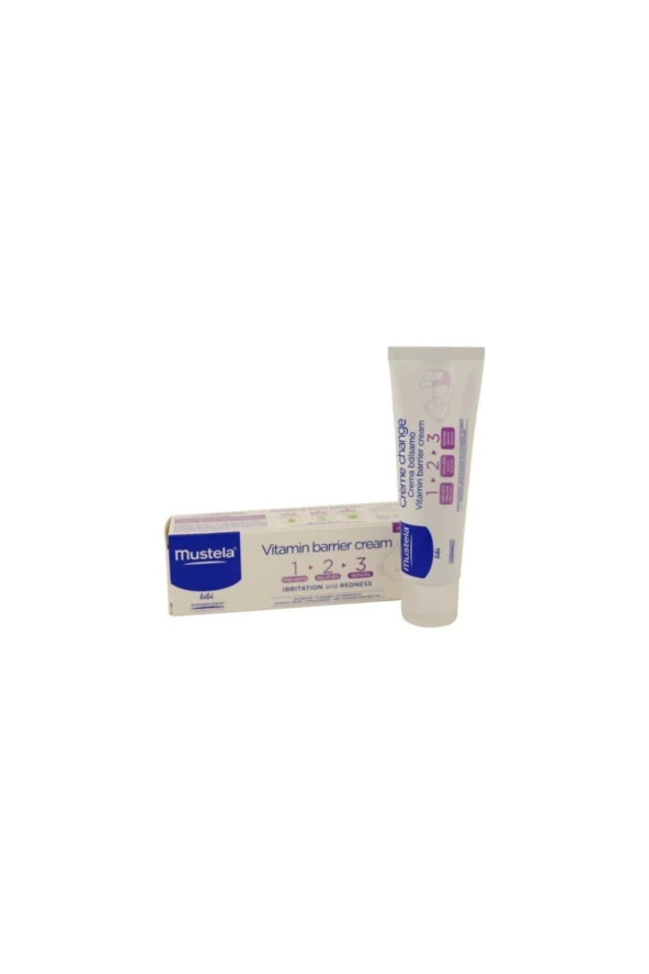 Mustela Vitamin Barrier 1.2.3 Pişik Kremi 50 ml ürün görseli 1