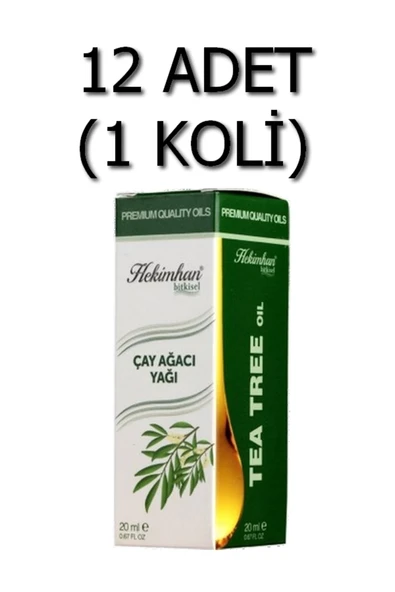 HEKİMHAN Çay Ağacı Yağı 20 Ml 12 Adet (1 Koli) ürün görseli 1