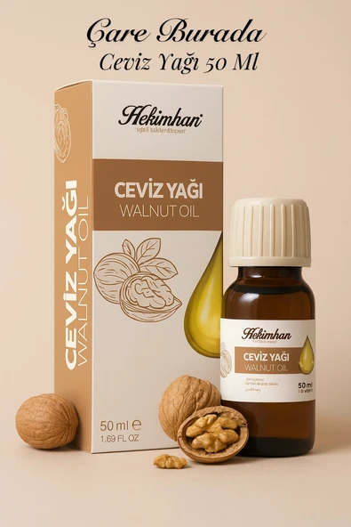 SEDAT BAHARAT Hekimhan Ceviz Yağı 50 Ml ürün görseli 1