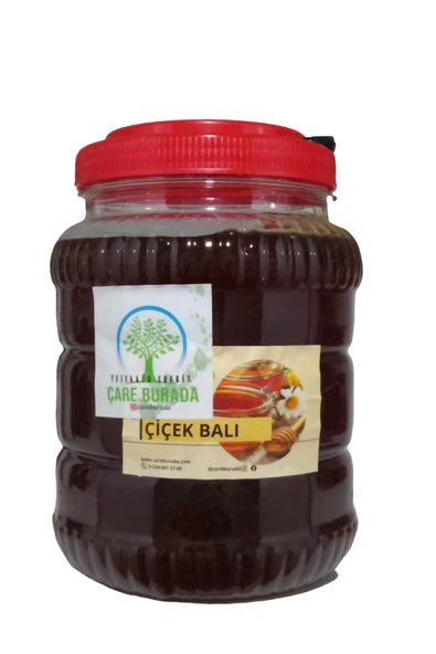 ÇARE BURADA Doğal Çiçek Balı ( Karacabey Boğazından) 2.5 Kg ürün görseli 1