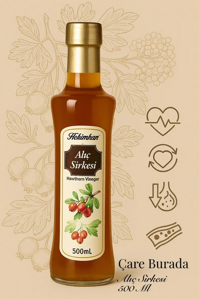 HEKİMHAN BİTKİSEL Alıç Sirkesi 500 Ml ürün görseli 1