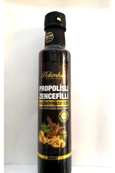 HEKİMHAN BİTKİSEL ŞİFALI BİTKİLER DÜNYASI Propolisli Zencefilli Keçi Boynuzu Özü 350 Gr ürün görseli 1