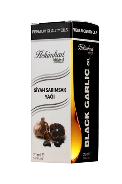 KUVVET MARKA Hekimhan Siyah Sarımsak Yağı 20 Ml ürün görseli 1