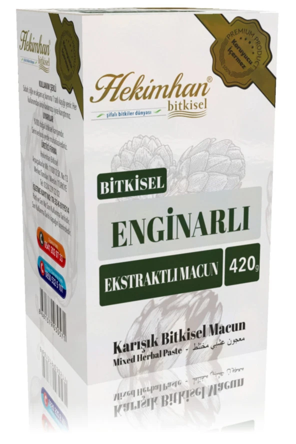 HEKİMHAN Enginarlı Macun 420G ürün görseli 1