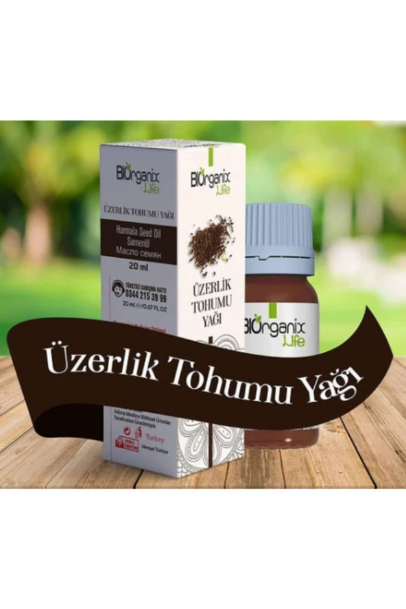 BİORGANİX LİFE Üzerlik Tohumu Yağı 20 Ml ürün görseli 1