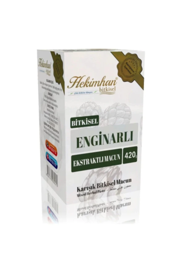 SEDAT BAHARAT Hekimhan Bitkisel Enginarlı Ekstraktlı Macun 420 G ürün görseli 1