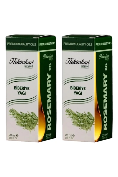 HEKİMHAN Biberiye Yağı 20 Ml 2 Adet ürün görseli 1