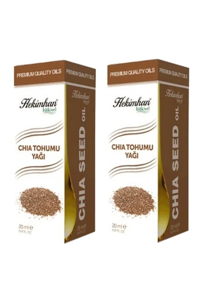 HEKİMHAN Chia Tohumu Yağı 20 Ml 2 Adet ürün görseli 1