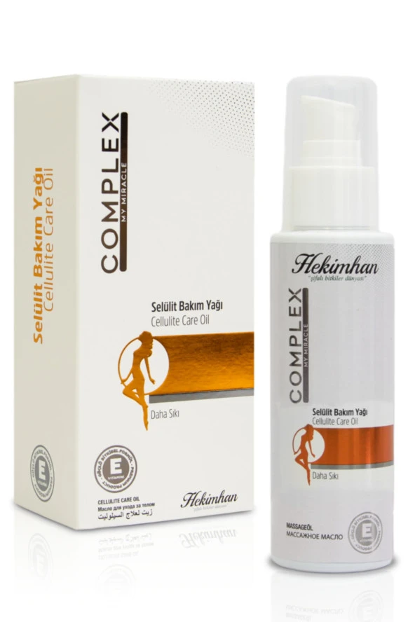HEKİMHAN Selülit Ve Çatlak Karşıtı Sıkılaştırıcı Bakım Yağı 125 Ml ürün görseli 1