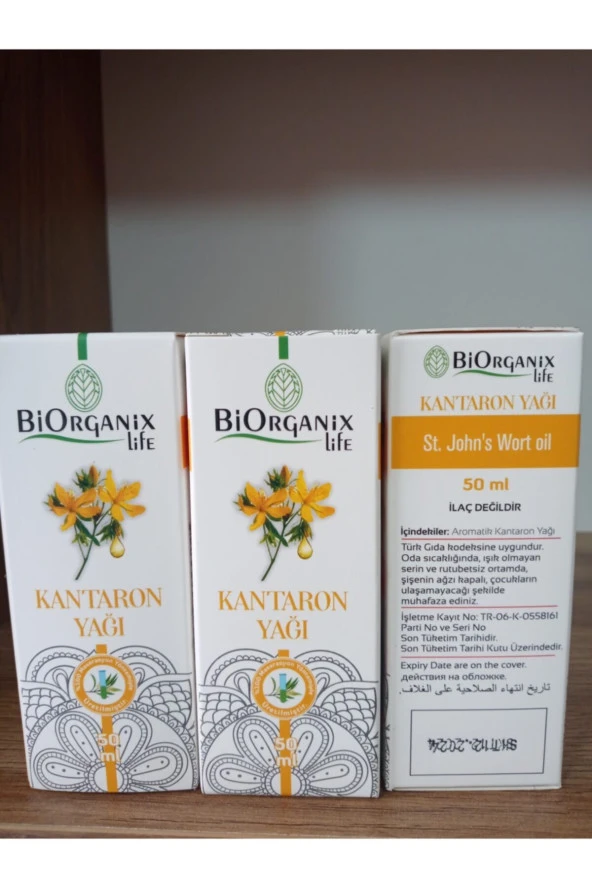 BİORGANİX LİFE Kantaron Yağı 1 Adet 50 Ml ürün görseli 1
