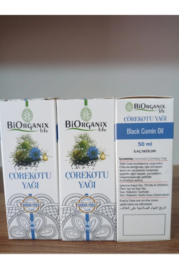 BİORGANİX LİFE Soğuk Sıkım Çörek Otu Yağı ürün görseli 1