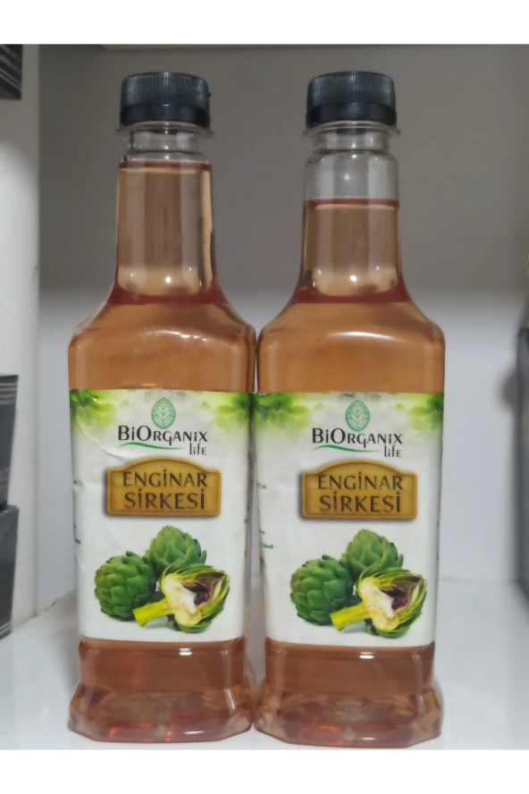 BİORGANİX LİFE Enginar Sirkesi 2 Adet 480 Ml ürün görseli 1