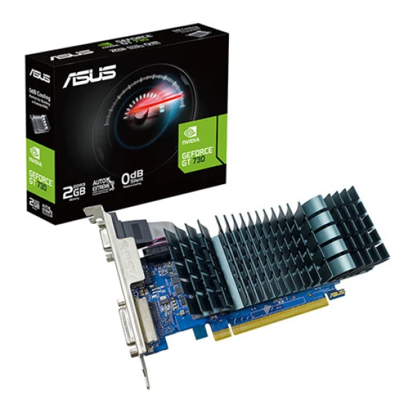 ASUS GT730-SL-2GD3-BRK-EVO NVIDIA ürün görseli 1