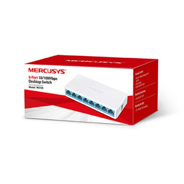 TP-LINK MS108 8-Port Desktop Switch ürün görseli 1