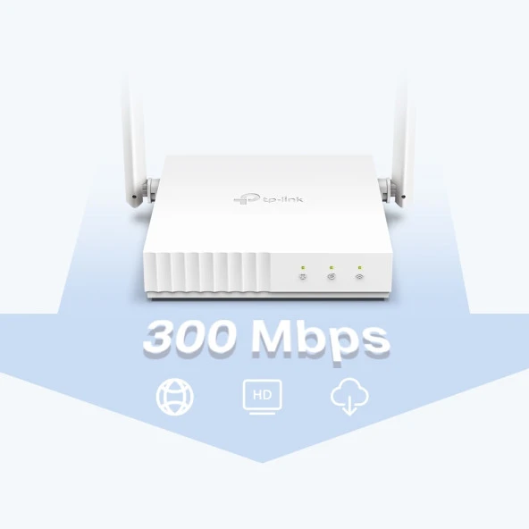 TP-LINK TL-WR844N 4PORT 300Mbps KABLOSUZ ROUTER ürün görseli 1