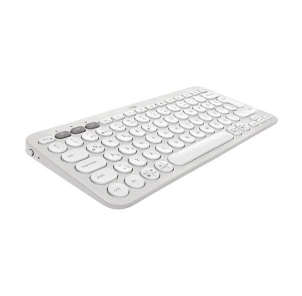 LOGITECH Pebble Keys 2 K380s BT Klavye Beyaz - Resim 2
