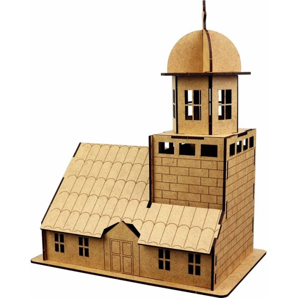 MAKET KIZ KULESİ AHŞAP MAKET KIZ KULESİ NATUREL KIZ KULESİ BOYAMA KIZ KULESİ BOYAMA MAKETİ KIZ KULESİ ürün görseli 1