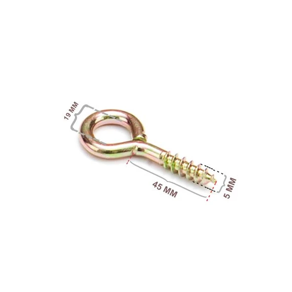 Kapalı Piton Çengelli Vida 21x100 ürün görseli 1