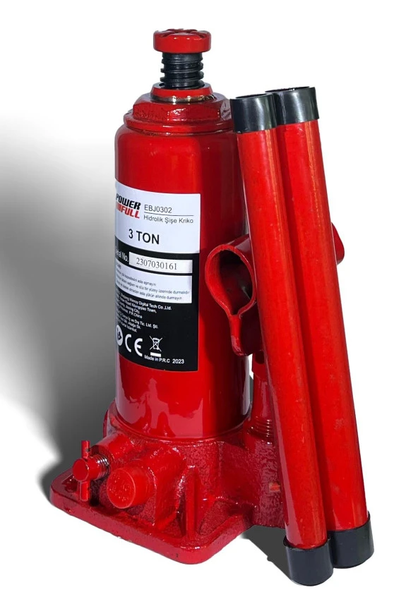 3 Ton Hidrolik Şişe Kriko - Resim 2