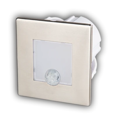 CATA CT 5183 Satin Kasa 1.5W Sensörlü Kare Koridor Aydınlatması 6400K Beyaz Işık ürün görseli 1