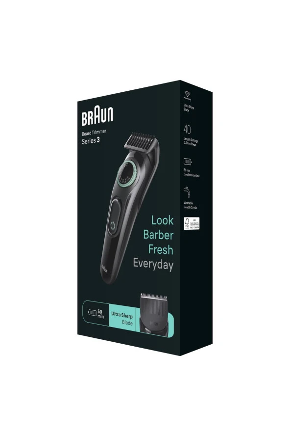Braun Series 3 BT3411 Sakal ve Saç Kesme Makinesi ürün görseli 1