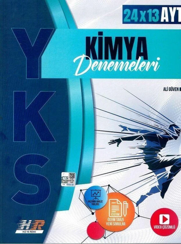 AYT Kimya 24x13 Denemeleri Hız ve Renk Yayınları ürün görseli 1