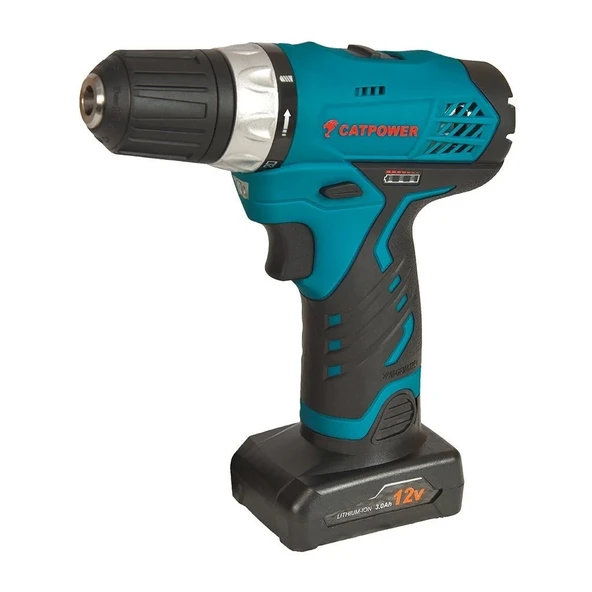 Catpower 5110 Akülü Şarjlı Vidalama Matkap 12V 3.0Ah ürün görseli 1