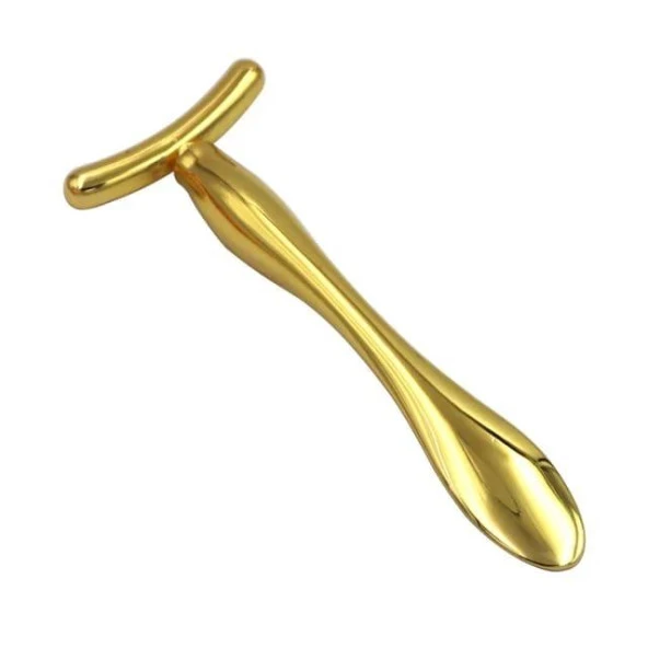 Metal Yüz Masaj Aparatı Face Yoga Gua Sha Face Graston Masaj Aleti 3