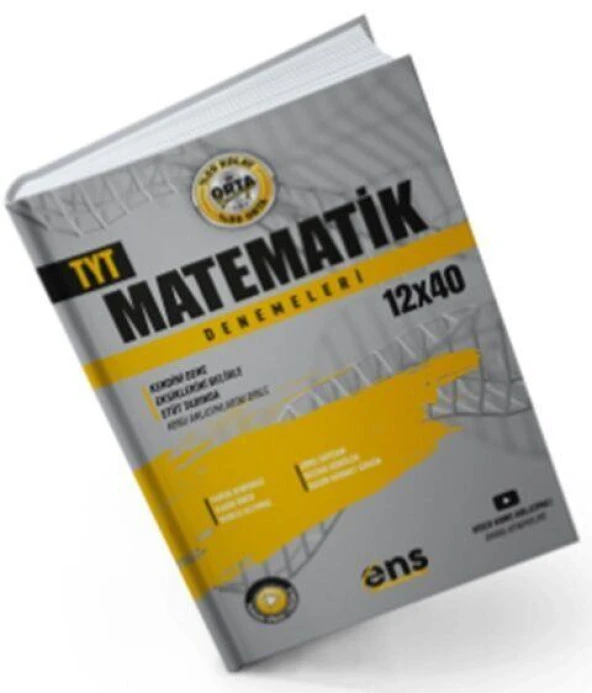 Tyt Matematik 12 X 40 Denemeleri Ens Yayıncılık ürün görseli 1