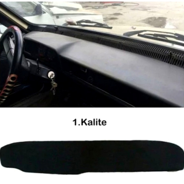 Torpido Halısı Oto Ön Cam Konsol Göğüs Örtüsü Renault Toros Uyumlu Siyah ürün görseli 1