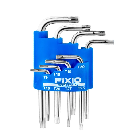 Fixio Torx Alyan Anahtar Takımı Seti Kısa 8 Parça ürün görseli 1