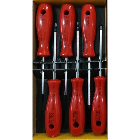 Eltos Torx Tornavida Seti 6 Parça ürün görseli 1