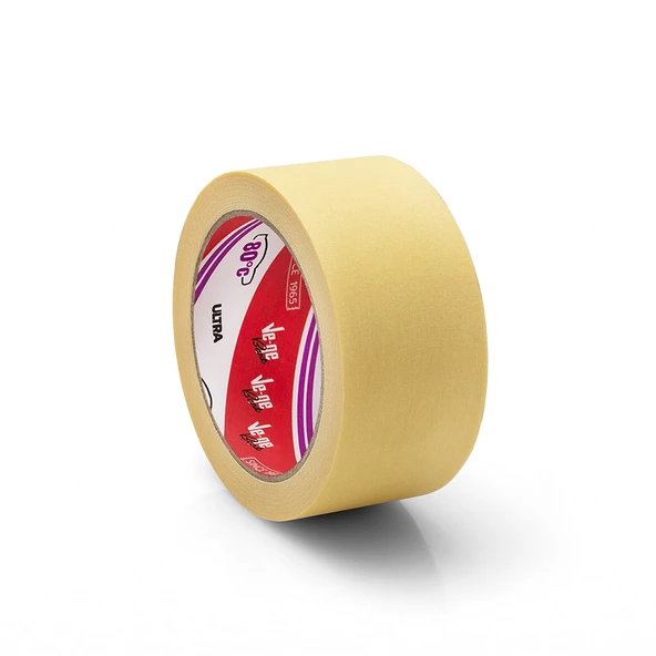VeGe 24mm 35mt Ultra Maskeleme Bandı 80C Kağıt Bant ürün görseli 1