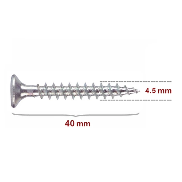 Sunta Vidası 4,5mm - Resim 2