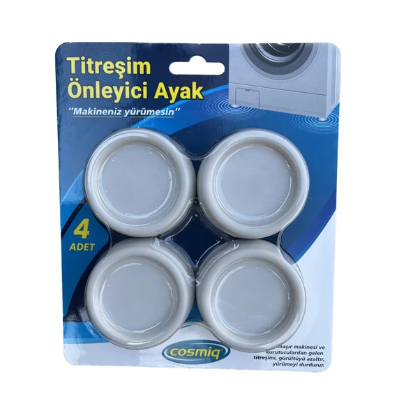 Çamaşır Makinesi Titreşim Önleyici Ayak 4 Lü ürün görseli 1